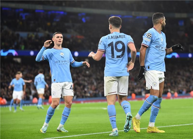 لاعبو مانشستر سيتي