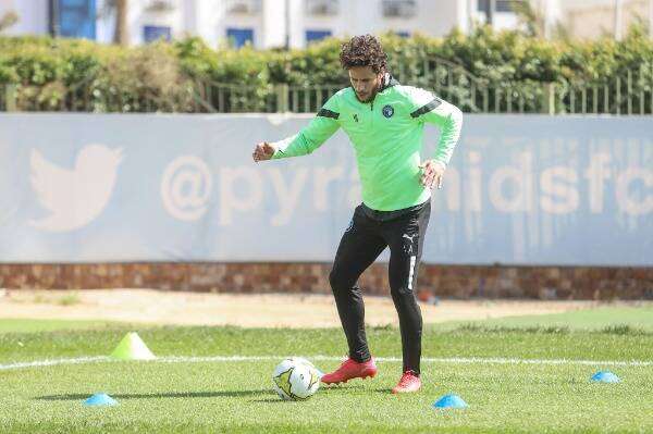 جانب من استعدادات بيراميدز