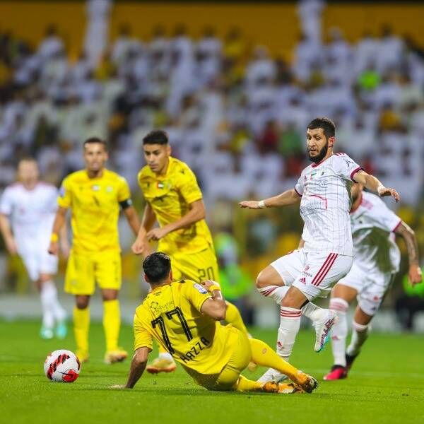 من منافسات دوري أدنوك الإماراتي
