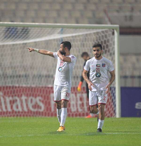 جانب من المباراة