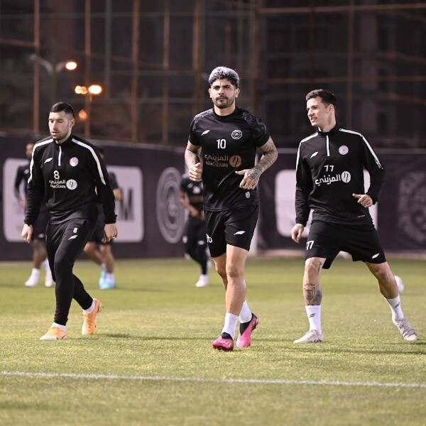 من تدريبات الشباب