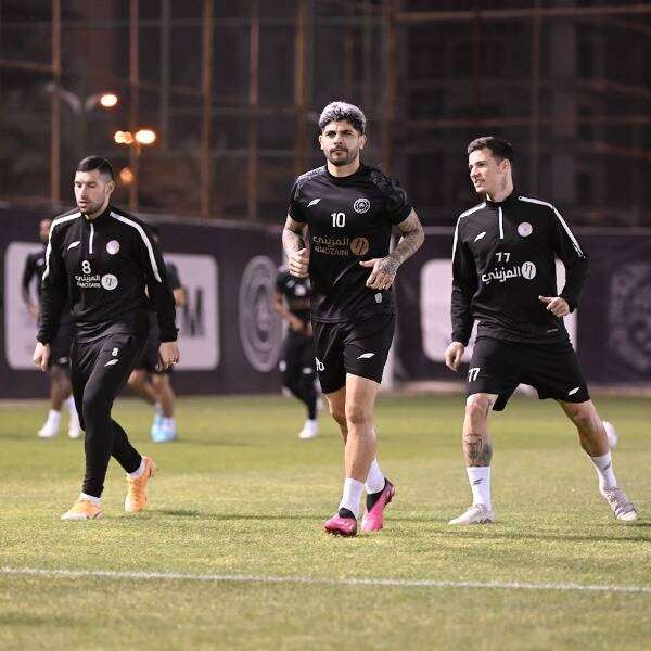 من تدريبات الشباب