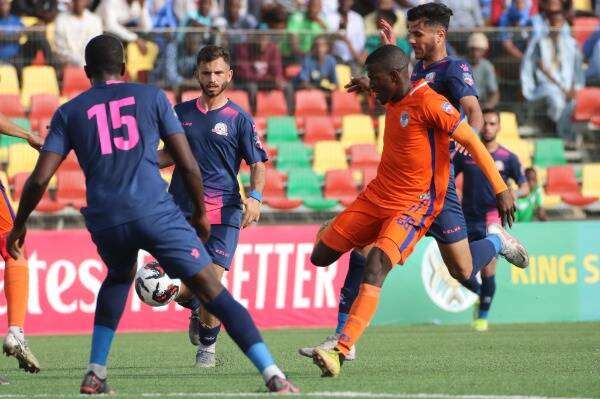 جانب من المباراة