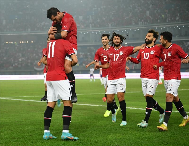 لاعبو منتخب مصر