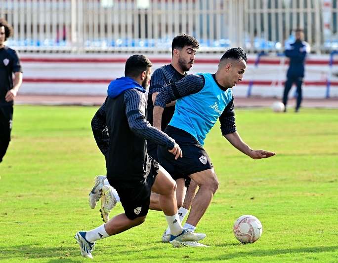 من تدريبات الزمالك