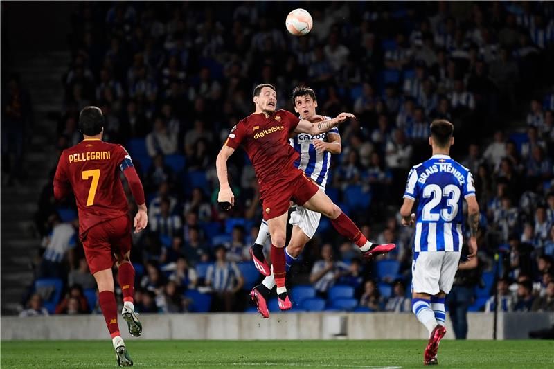 من لقاء روما وريال سوسييداد