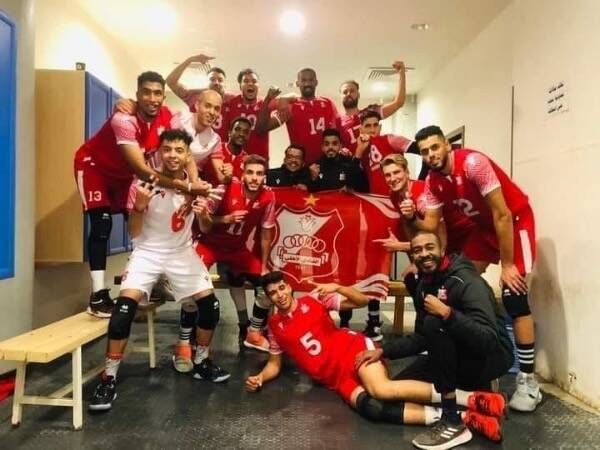 فرحة لاعبي الأهلي بنغازي