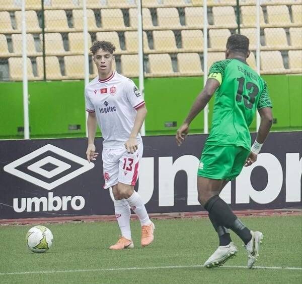 جانب من المباراة