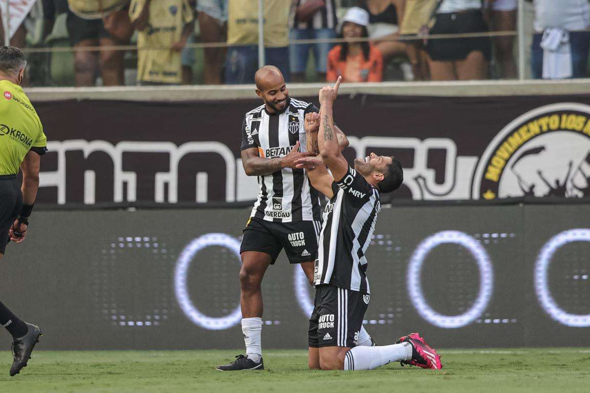 جانب من اللقاء (مصدر: أتلتيكو مينيرو)