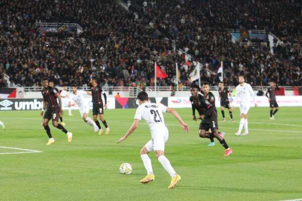 جانب من المباراة