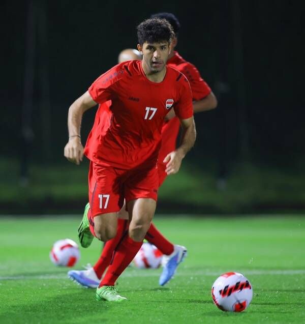 من تدريبات الأولمبي العراقي