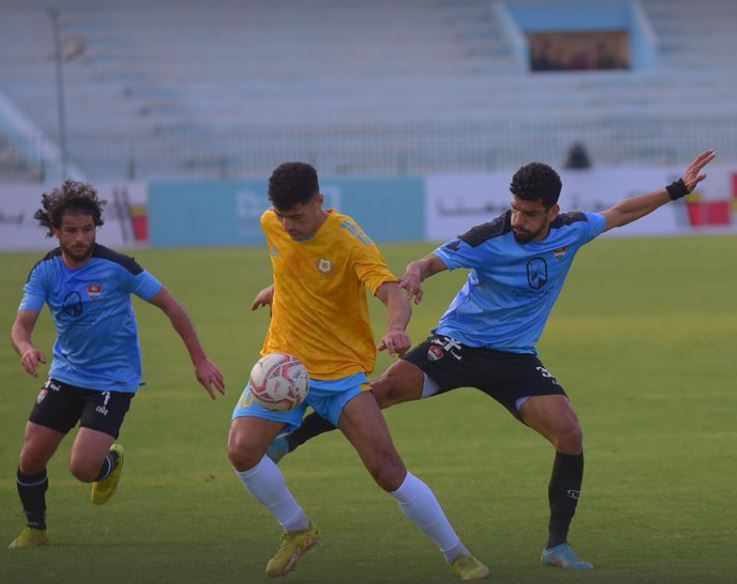 جانب من المباراة