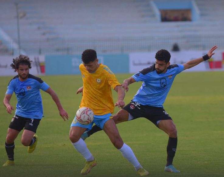 جانب من المباراة