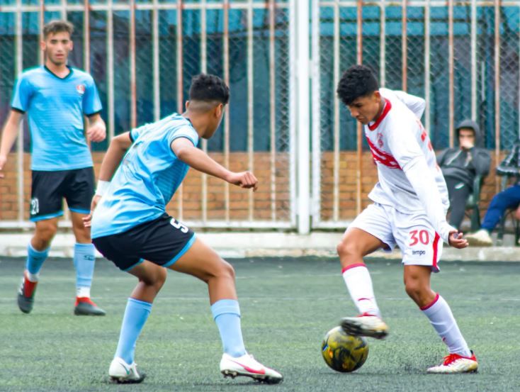 جانب من المباراة