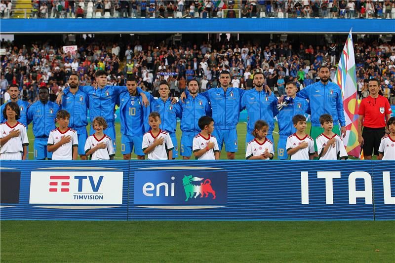لاعبو منتخب إيطاليا
