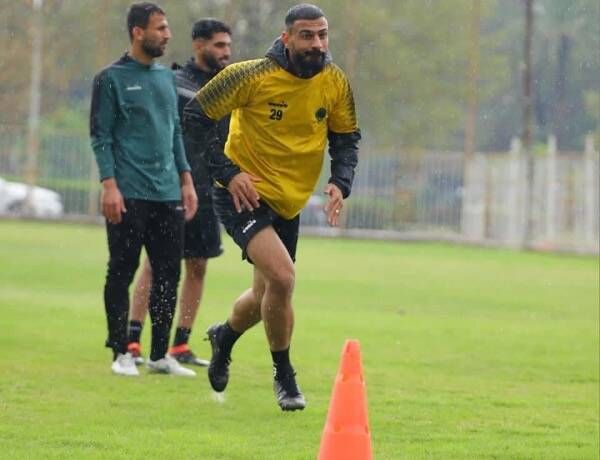 من تدريبات الفريق