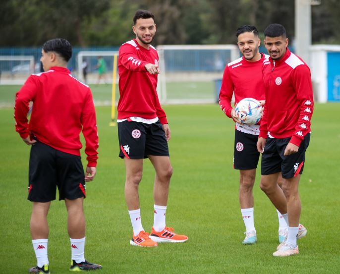 من تدريبات منتخب تونس
