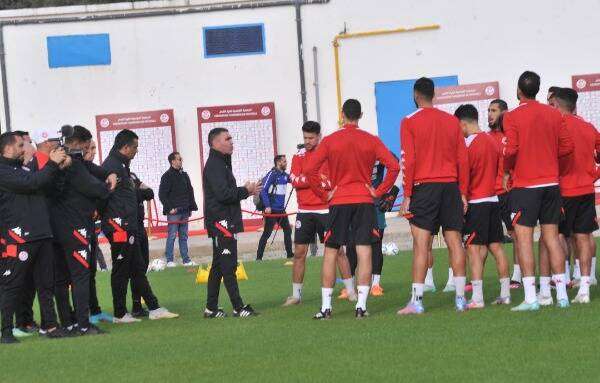 من تدريبات المنتخب