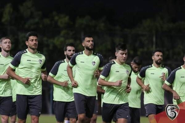 جانب من معسكر سوريا في الإمارات