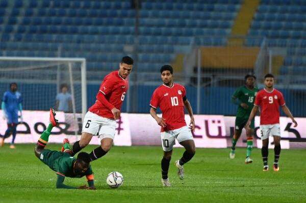 جانب من المباراة