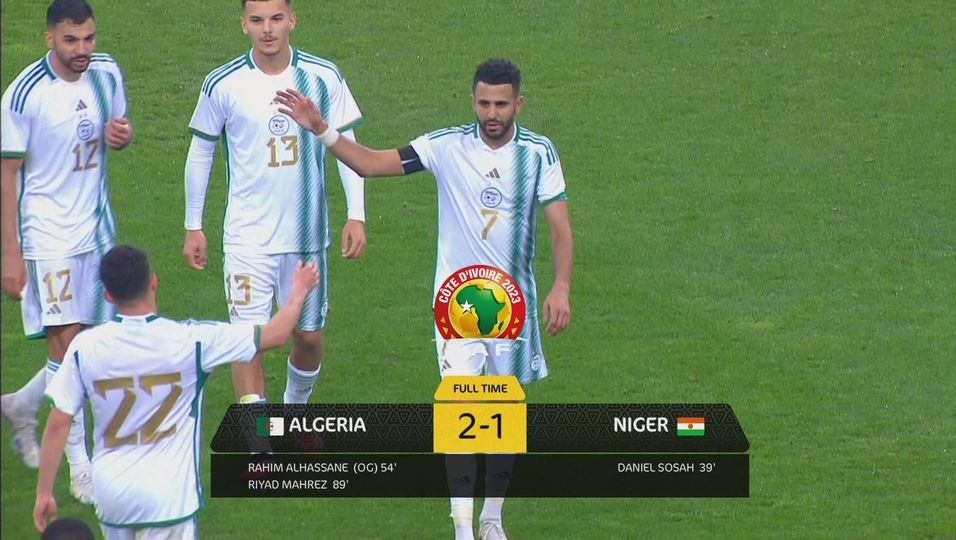 من فوز الجزائر على النيجر