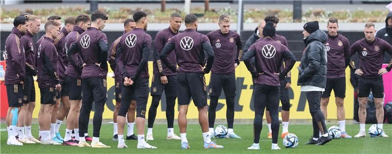 من تدريبات المنتخب الألماني