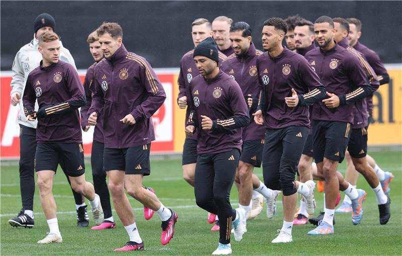 من تدريبات المنتخب