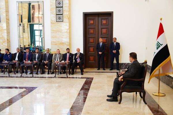 من استقبال البعثة