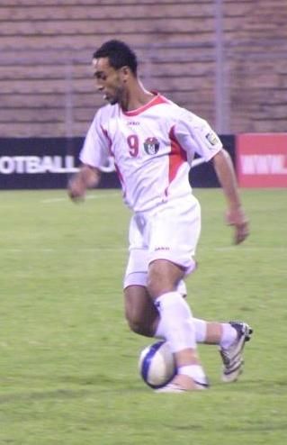 لاعب الأردن محمود شلباية