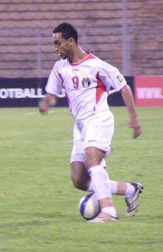لاعب الأردن محمود شلباية