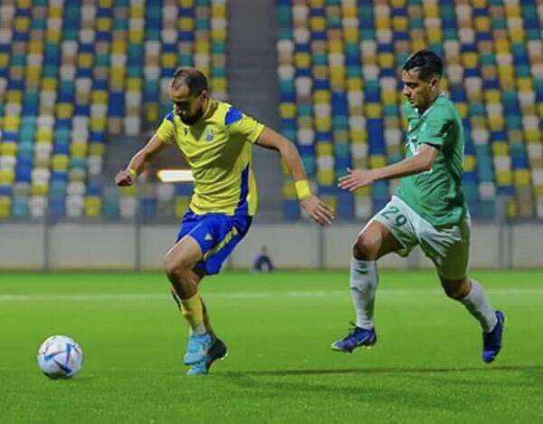 جانب من المباراة