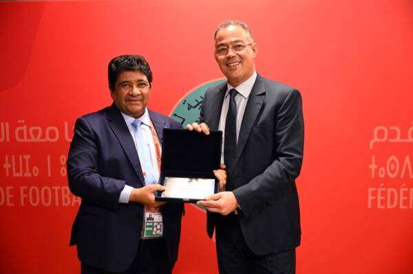 فوزي لقجع وإيدنالدو رودريجيز