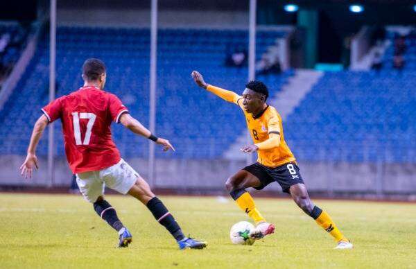 جانب من المباراة