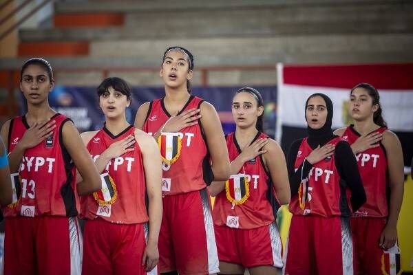 لاعبات منتخب مصر