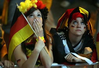 حسرة الخروج الألمانية بعد الخسارة امام ايطاليا