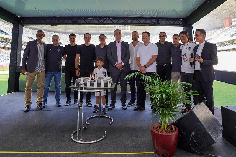 جانب من الحفل (مصدر: أتلتيكو مينيرو)