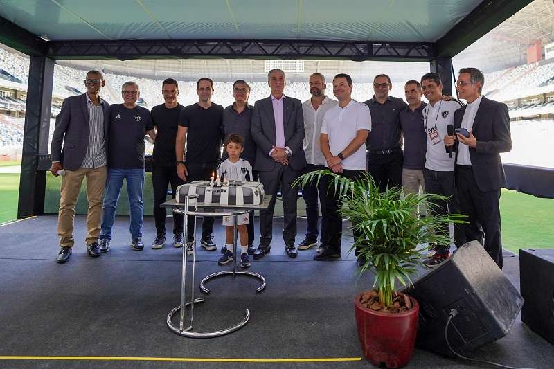 جانب من الحفل (مصدر: أتلتيكو مينيرو)