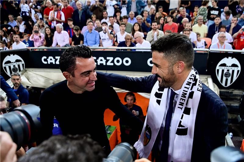 دافيد فيا وتشافي