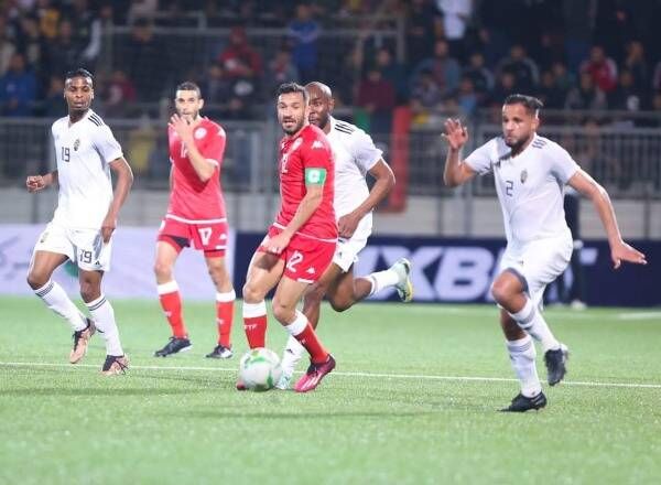 علي معلول أمام ليبيا أمس