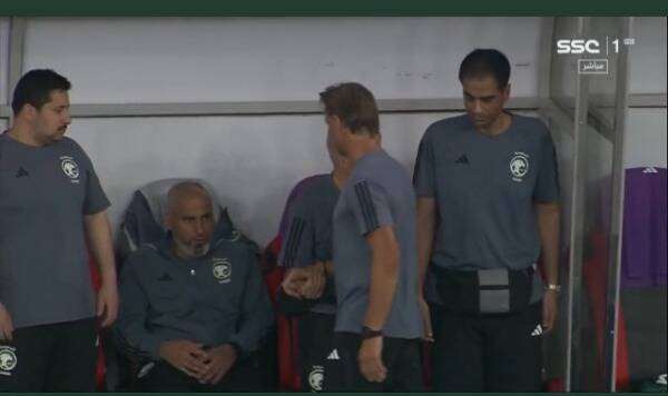 حسين الصادق خلال اللقطة الجدلية