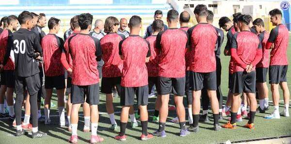 لاعبو فريق الرمثا