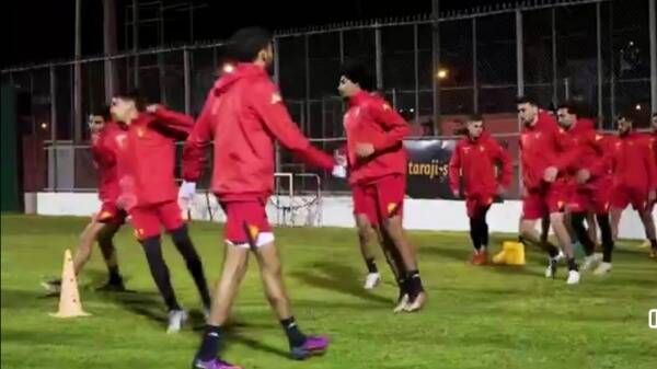 من تدريبات الترجي