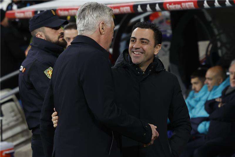 تشافي وأنشيلوتي