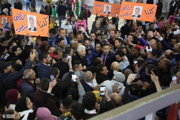 من وصول مرتضى من لمقر نادي الزمالك