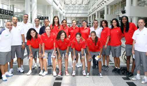 لاعبات منتخب لبنان لكرة السلة