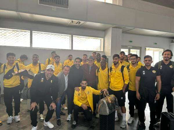من وصول بعثة فريق قطر لتونس