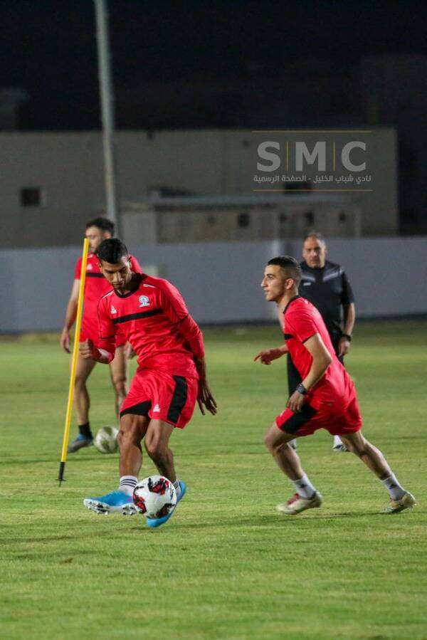 المران الأخير لشباب الخليل