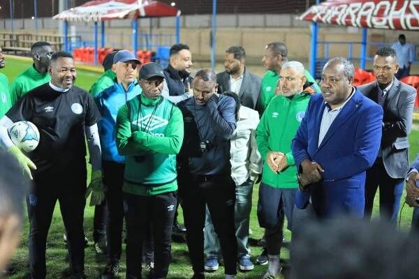 السوباط في تدريبات الهلال بالقاهرة