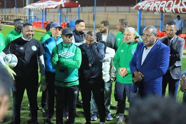 السوباط في تدريبات الهلال بالقاهرة