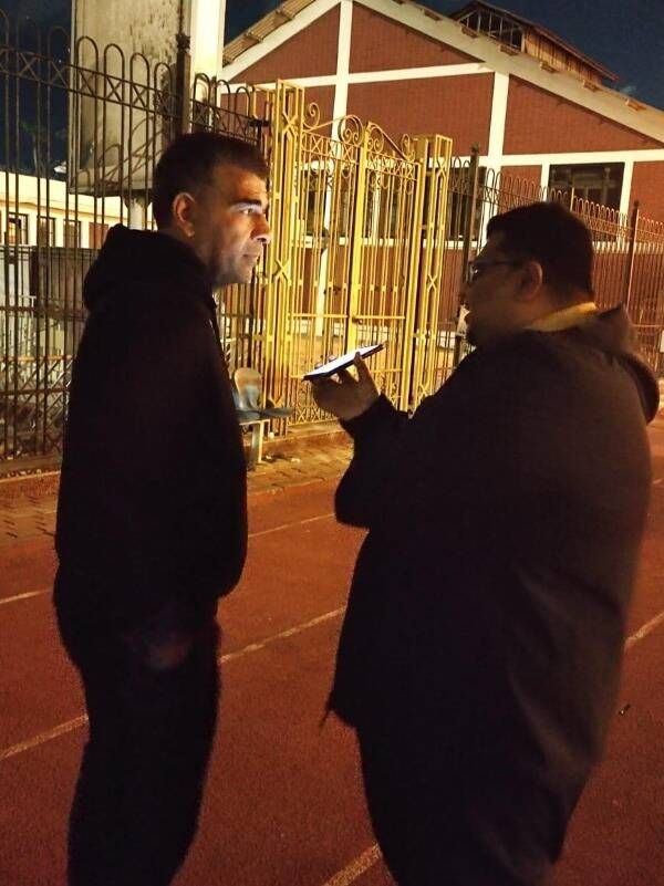 حمزة الجمل مع مراسل كووورة